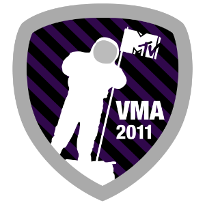 MTV Moonman Badge Video Music Awards 2011